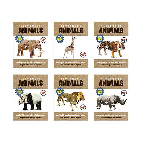 Build Wind & Go Clockwork Animals - EuroGiant