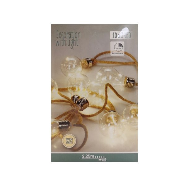 Decoration Rope Led Light 10 X 3 Led War - EuroGiant