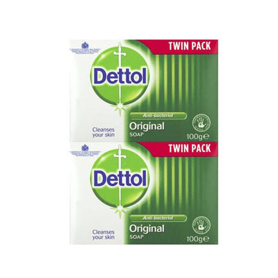 Dettol Original Soap 100g Twin Pk - EuroGiant