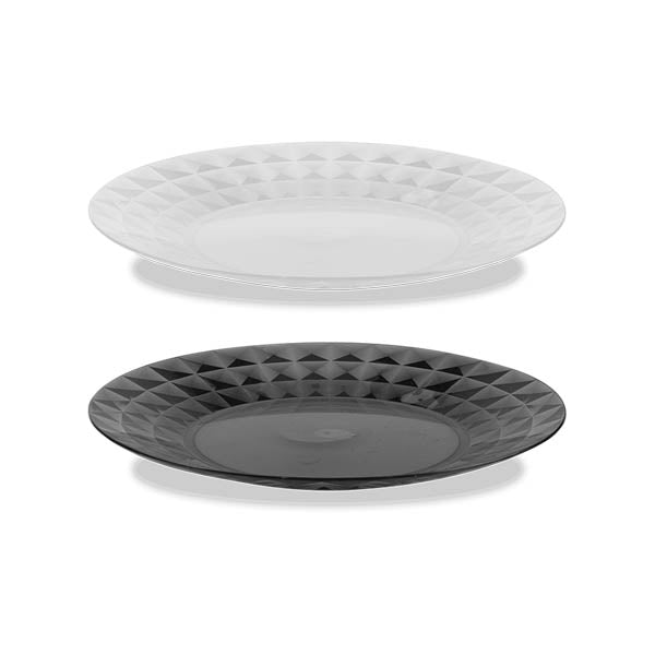 Diamond Plastic Plate 26.5cm - EuroGiant