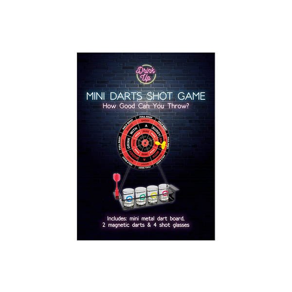 Drink Up Mini Darts Shot Game EuroGiant