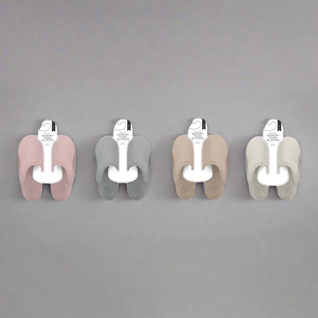 Faux Fur Memory Foam Slippers - EuroGiant