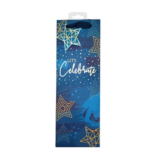 Gift Maker Blue Text Gift Bag Medium - EuroGiant