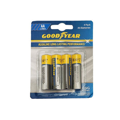 Good Year Battery Alkaline Aa 4 Pack - EuroGiant