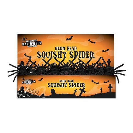 Halloween Neon Bead Squishy Spider - EuroGiant