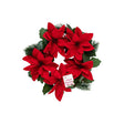 Holly & Ivy Poinsetta Wreath - EuroGiant