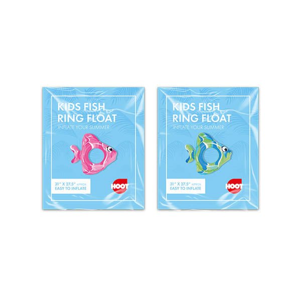Hoot Kids Fish Ring Float - EuroGiant