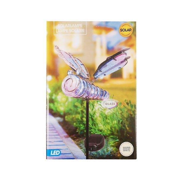 H&s Solar Lamp Dragonfly - EuroGiant