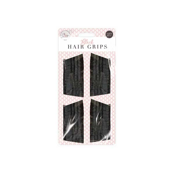 Jones & Co Black Hair Grips 200 Pack - EuroGiant