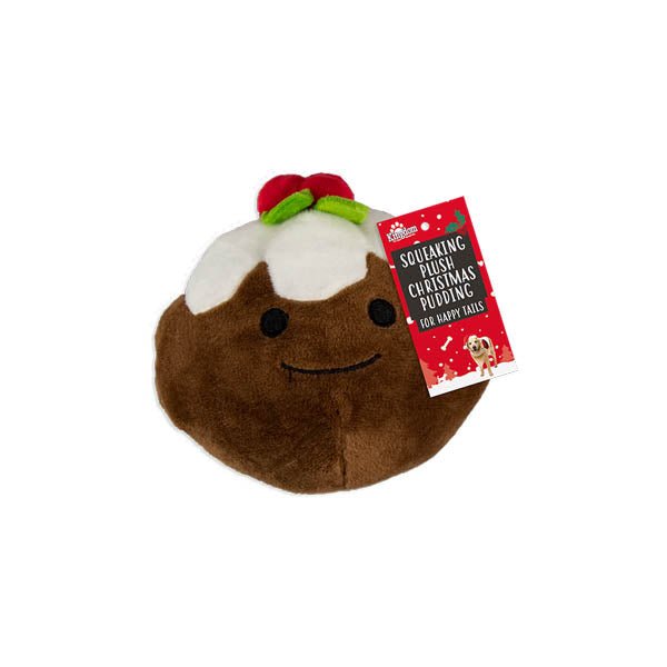 Kingdom Squeaking Plush Christmas Puddin - EuroGiant
