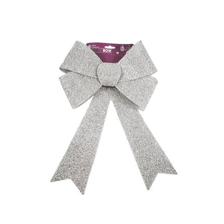 Light Up Tinsel Bow B/o - EuroGiant