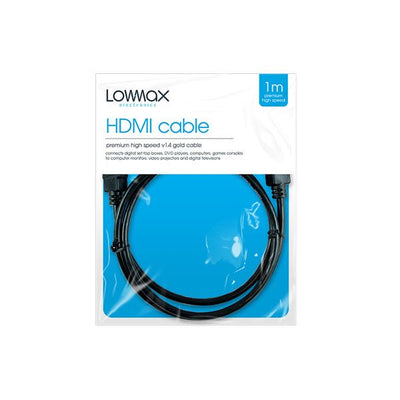 Lowmax Hdmi Cable 1 Mitre - EuroGiant