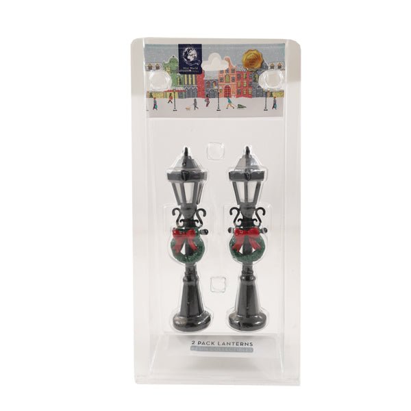 Mini World Resin Lanterns 2 Pk - EuroGiant