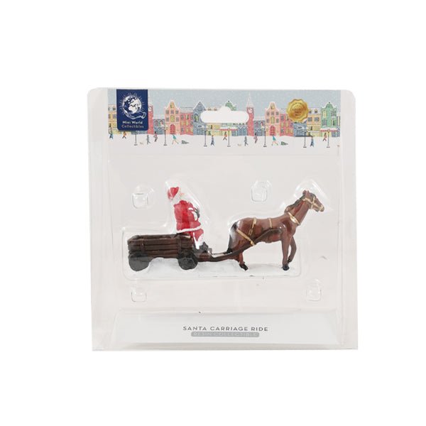 Mini World Resin Santa Carriage Ride - EuroGiant