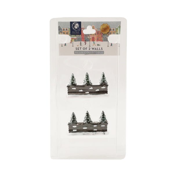 Mini World Set Of 2 Resin Walls - EuroGiant