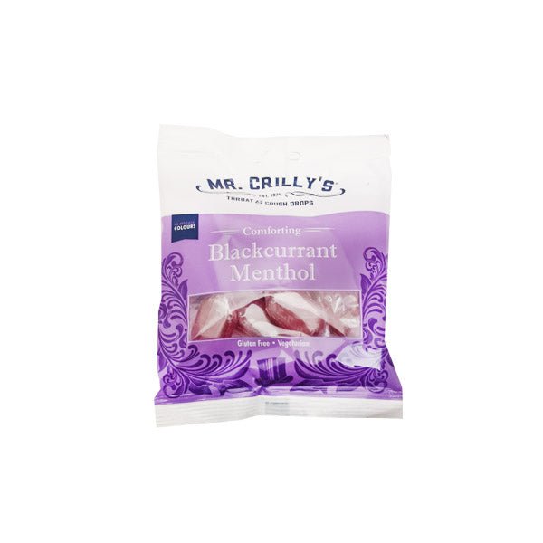 Mr Crillys Blackcurrant Menthol 100g - EuroGiant