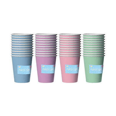 Pastel Paper Cups 10 Pack - EuroGiant