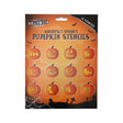 Peculiar Pumpkin Stencils 12 Pack - EuroGiant