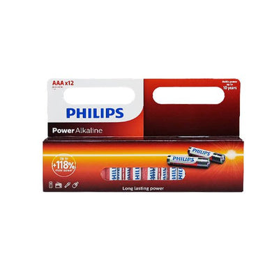 Philips Power Alkaline Aaa 12 Pack - EuroGiant
