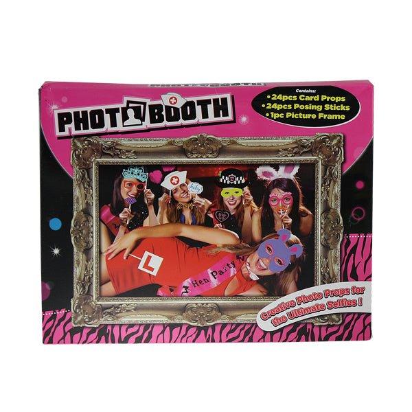 Hens night photo on sale booth props