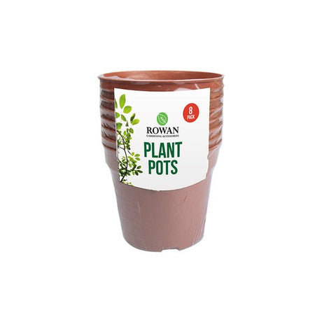 Rowan Plant Pots 8 Pack - EuroGiant