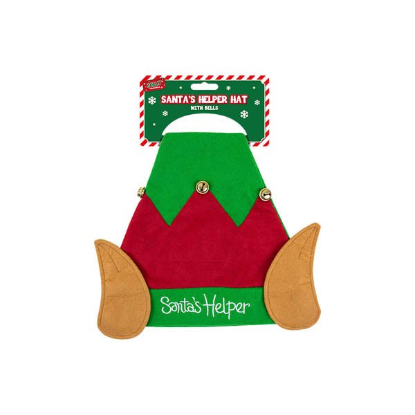 Santas Helper Hat With Bells - EuroGiant