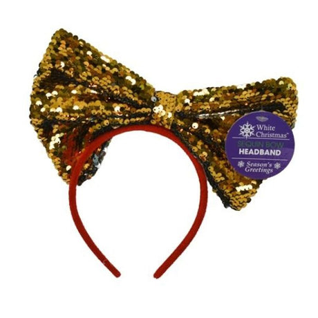 Sequin Bow Headband - EuroGiant