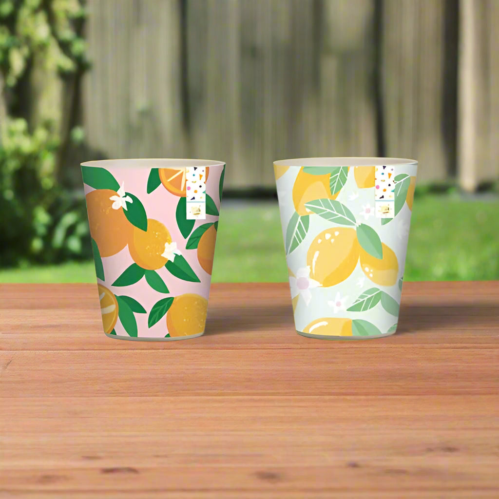 Summer Days Fruit Bamboo Tumbler Small - EuroGiant