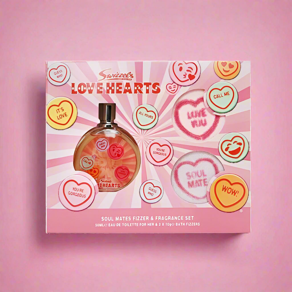 Swizzels Love Hearts Fizzers & Fragrance - EuroGiant