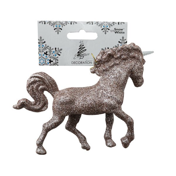 Unicorn Gold Hanging Decoration 13cm - EuroGiant