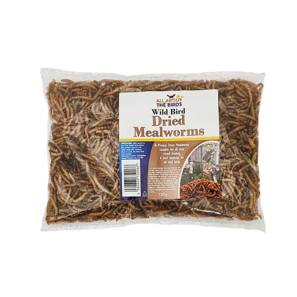 Wild Bird Dried Mealworms 100g - EuroGiant