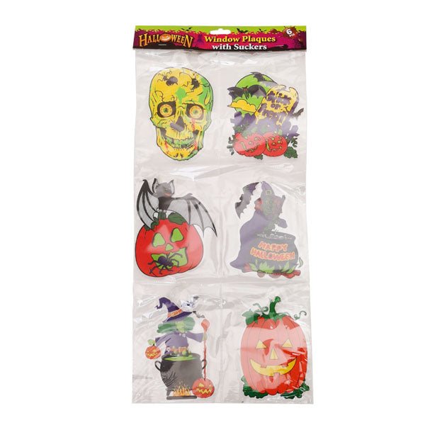 Window Plaques With Suckers 6 Pack - EuroGiant