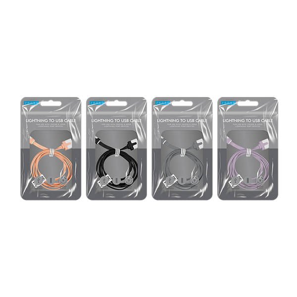 Zenso Usb Cable Ipnone Flat Anti- Tangle - EuroGiant