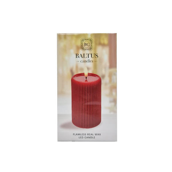 Baltus Flameless Real Wax Candle 15cm