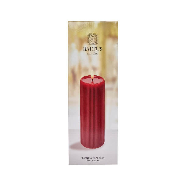 Baltus Flameless Real Wax Candle 25cm