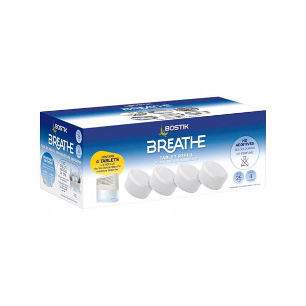 Bostik Breathe Tablet Refill 250g 4 Pack