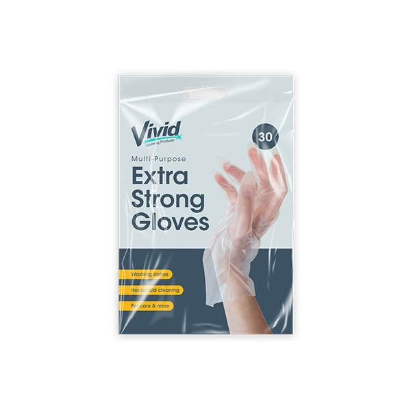 Vivid Multi Purpose Extra Strong Gloves