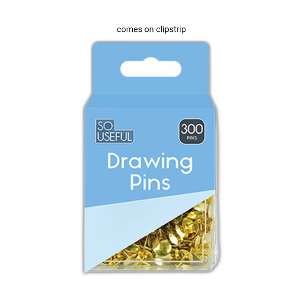 So Useful Drawing Pins 300 Pack