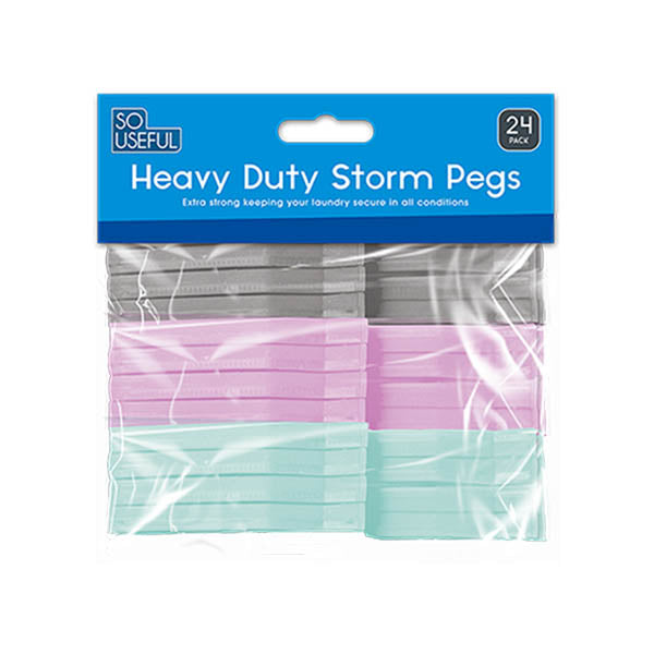 So Useful Heavy Duty Storm Pegs 24 Pack