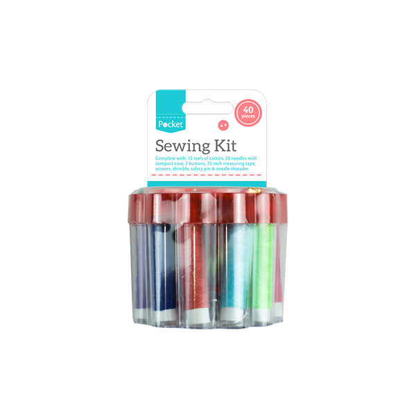 Pocket Sewing Kit 40 Pieces