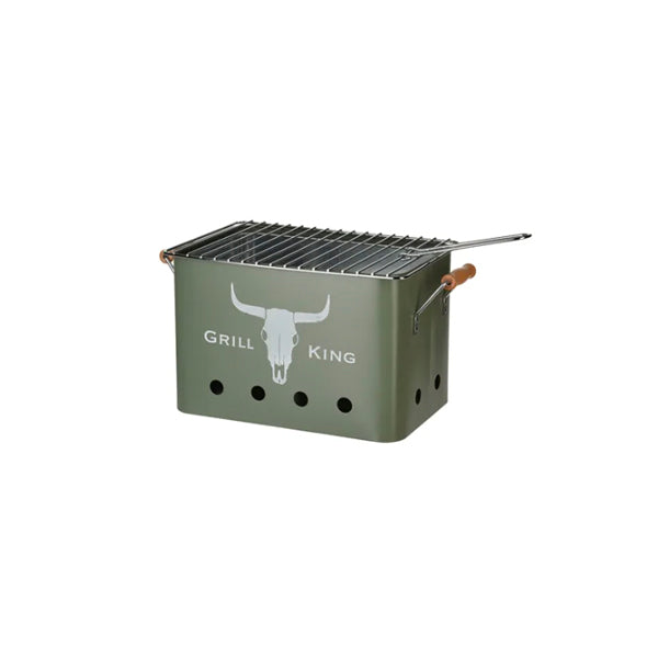 Grill King Bbq Rectangular Matt Green