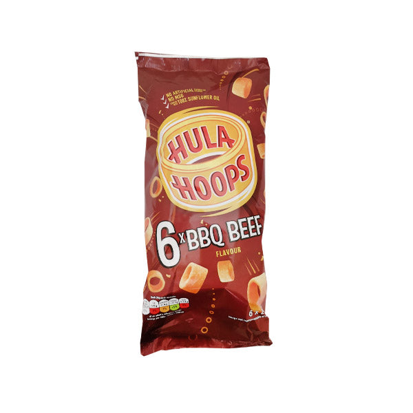 Hula Hoops Bbq 24g 6 Pack