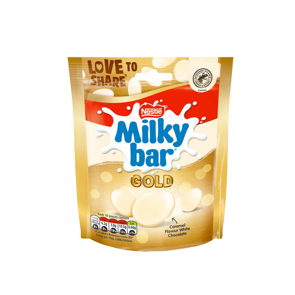 Nestle Milkybar Buttons Gold Pouch 86g