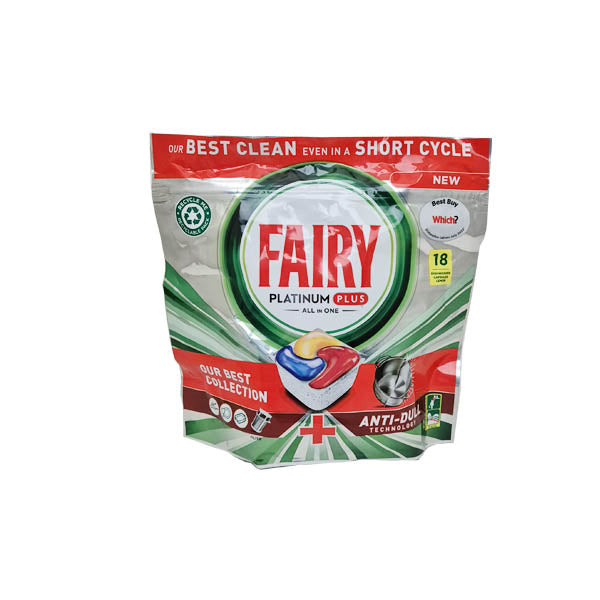 Fairy Platinum Dishwasher Tablets Lemon