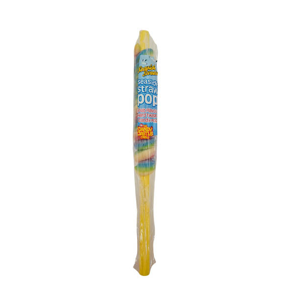 Seaside Sweets Seaside Straw Pops 42g