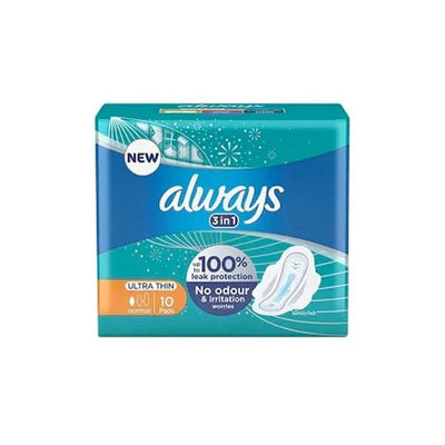 Always 3 In 1 Ultra Thin Normal 10s - EuroGiant