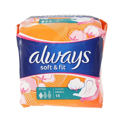 Always Soft & Fit Normal Plus 14s - EuroGiant