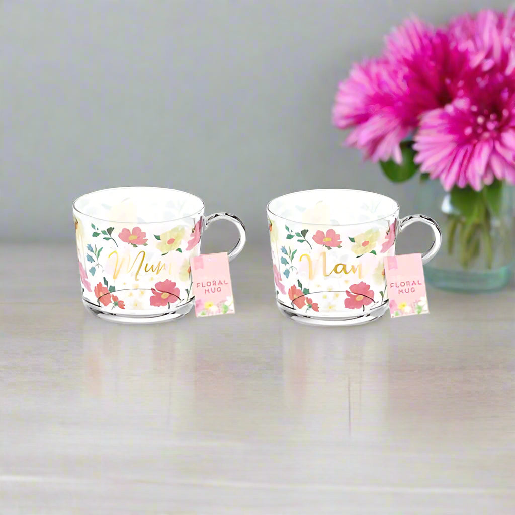 Amazing Mum Mothers Day Floral Mug - EuroGiant