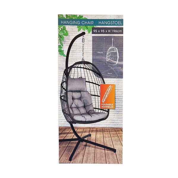 Ambiance Folding Hanging Chair - EuroGiant