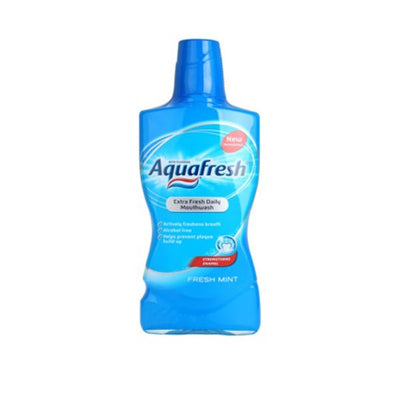 Aquafresh Mouthwash Fresh Mint 500ml - EuroGiant